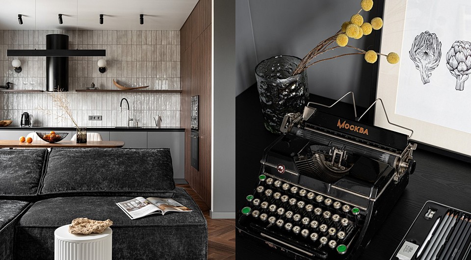 Улучшили планировку и создали крутой интерьер для молодой пары: квартира в Казани 