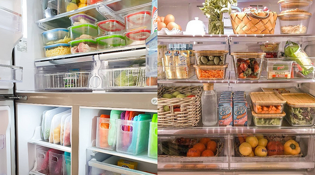 7 вдохновляющих примеров организации холодильника