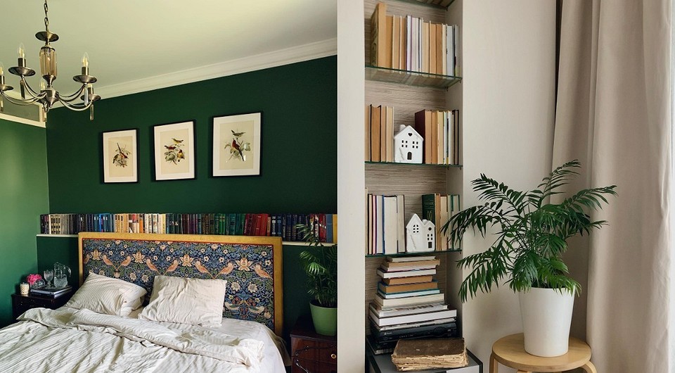 8 классных идей для хранения книг в маленькой квартире