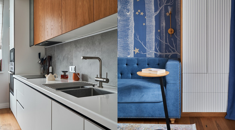 Интерьер для жизни: как из двушки сделали почти трешку с двумя санузлами и постирочной