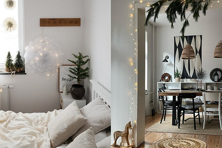 Не только на елку: 8 идей, как украсить дом светодиодной гирляндой