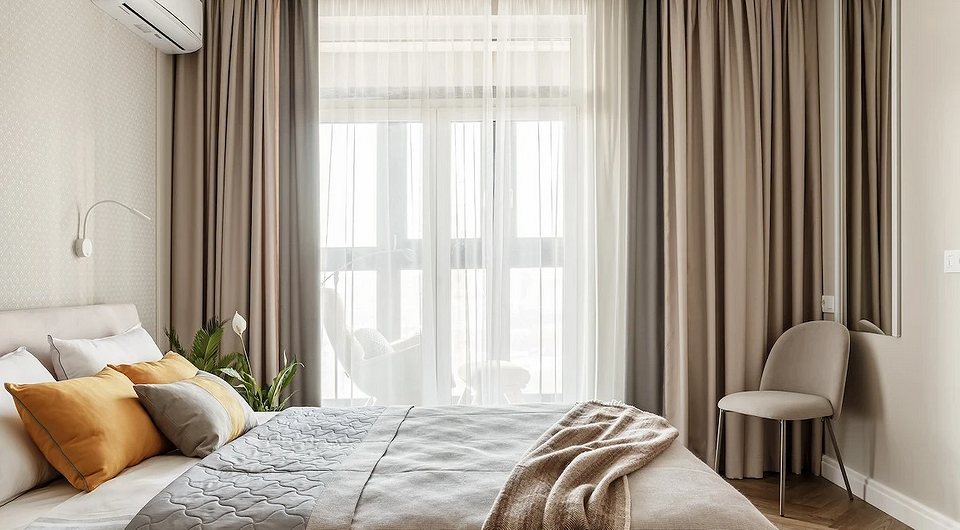 Бежевая спальня — 17+ фото идей дизайна интерьера