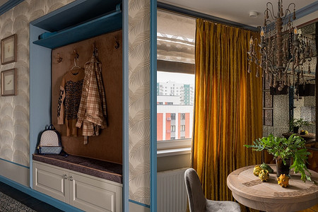 Загородная атмосфера в новостройке Москвы: квартира 58 кв. м для бабушки и внучки