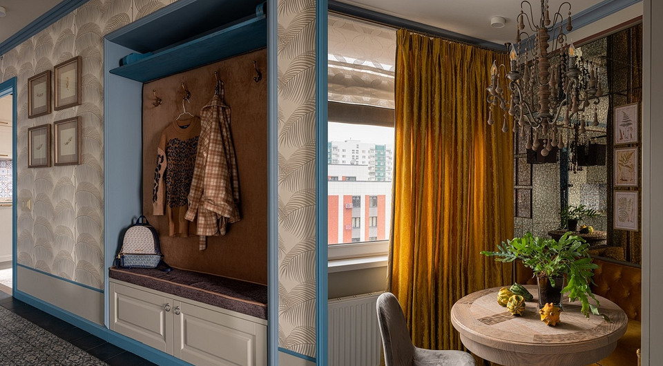 Загородная атмосфера в новостройке Москвы: квартира 58 кв. м для бабушки и внучки