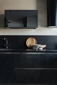 Черная кухня: трендовые идеи, правила, советы по оформлению и 107 фото