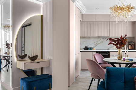 Идеальный интерьер для любителей классики: квартира 63 кв. м