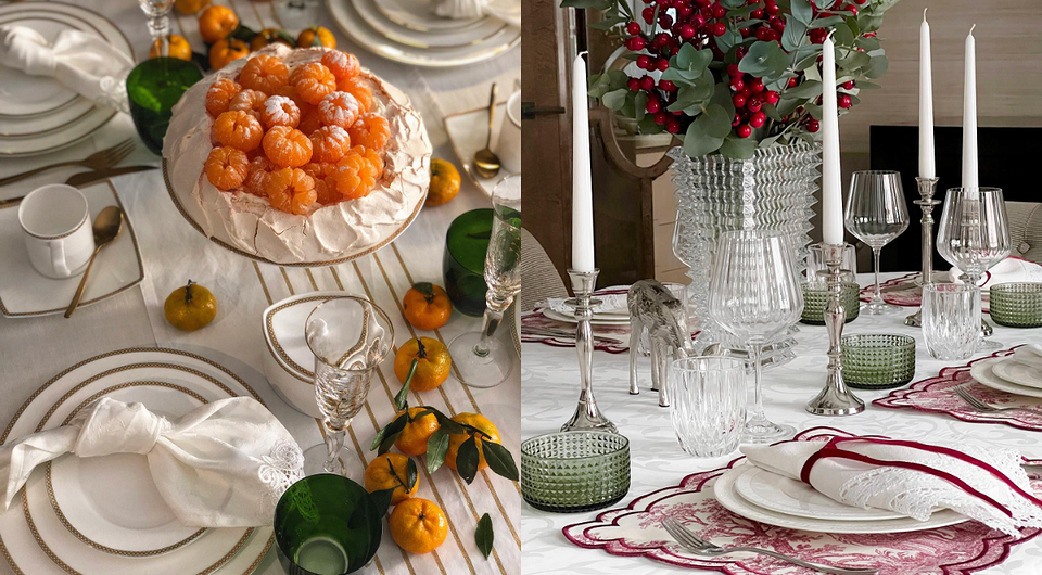 Просто и красиво: 8 примеров новогодней сервировки для домашнего праздника