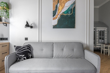 Однушка 37 кв. м с функциями трешки: уютный интерьер с заботой о комфорте