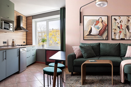 Невероятное до и после! Дизайнер преобразила двушку 47 кв. м за ОДИН месяц в доме 1968 года 