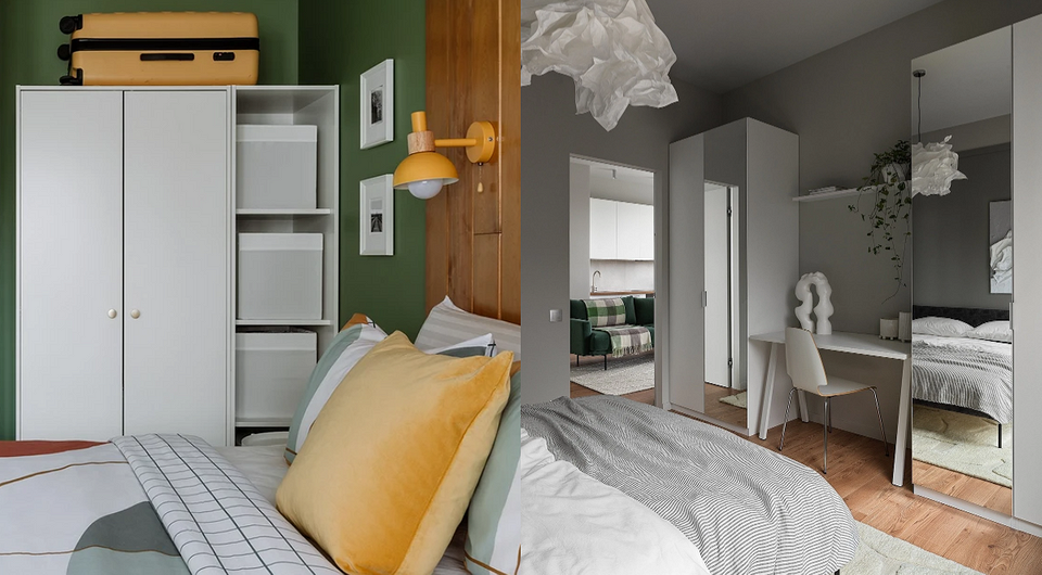 8 готовых вариантов удобной планировки спальни