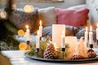 Новогодний декор из свечей: 9 идей, 58 фото и подробный мастер-класс