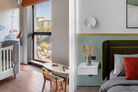 Из двушки в трешку с кухней в коридоре: квартира 53 кв. м для молодой семьи