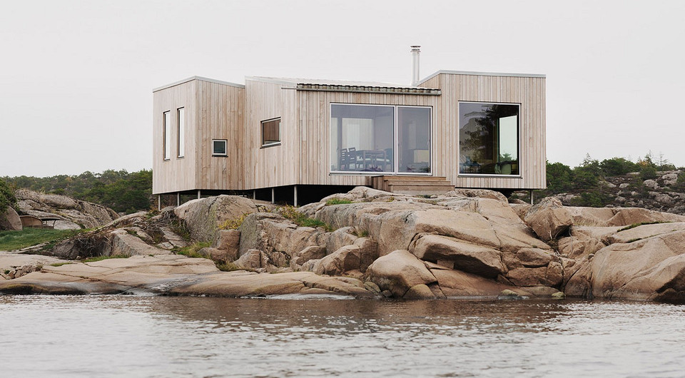 Отличный отдых от города: в Норвегии построили уютный дом на «ножках» на побережье Отличный отдых от города: в Норвегии построили уютный дом на «ножках» на побережье