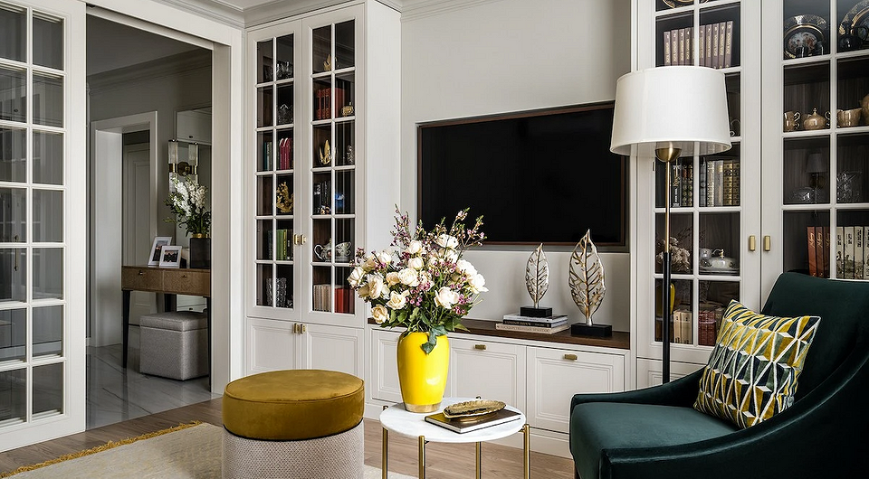 5 красивых маленьких гостиных от дизайнеров