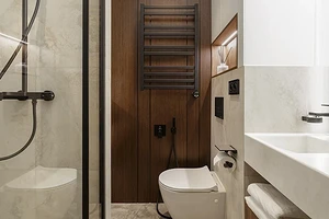6 удачных решений для маленькой ванной комнаты, которые мы подсмотрели у дизайнеров
