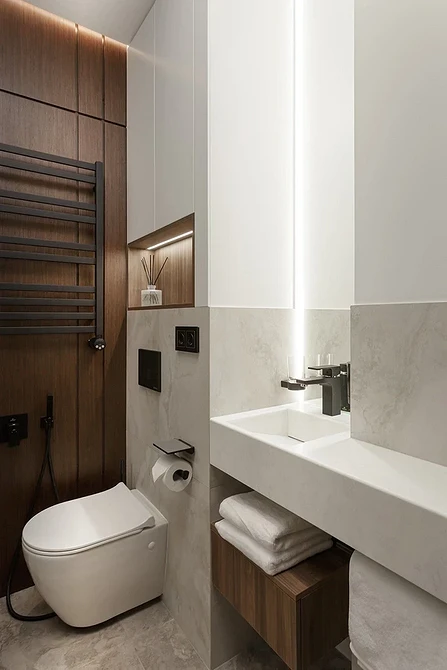 6 удачных решений для маленькой ванной комнаты, которые мы подсмотрели у дизайнеров 