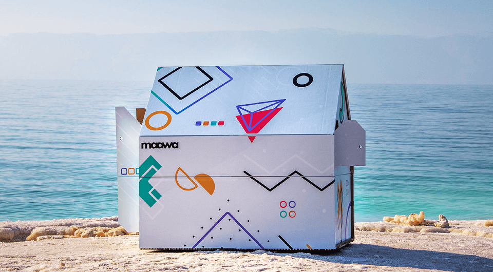 Дизайнеры показали складной мини-дом весом 13,7 кг