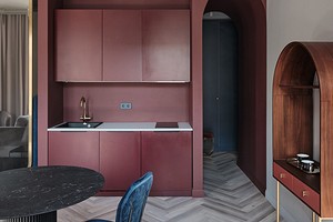 Из одной квартиры — две: как дизайнеры оформили интерьер в Санкт-Петербурге в бывшем доходном доме 1870 года