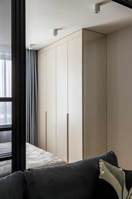 Из однушки в двушку: уютная квартира 46 кв. м с продуманной планировкой от дизайнера 