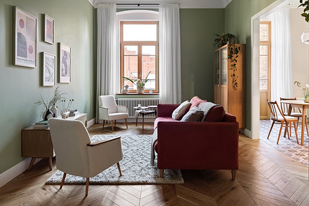 Потрясающее до и после: как дизайнер преобразила старую квартиру в доме 1905 года