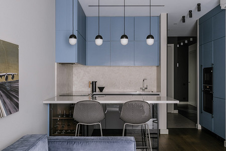 Квартира в современном скандинавском стиле для большой семьи