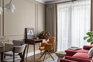 Как выглядят современные шторы в гостиную: тренды-2023, фасоны, ткани, цвета (97 фото)