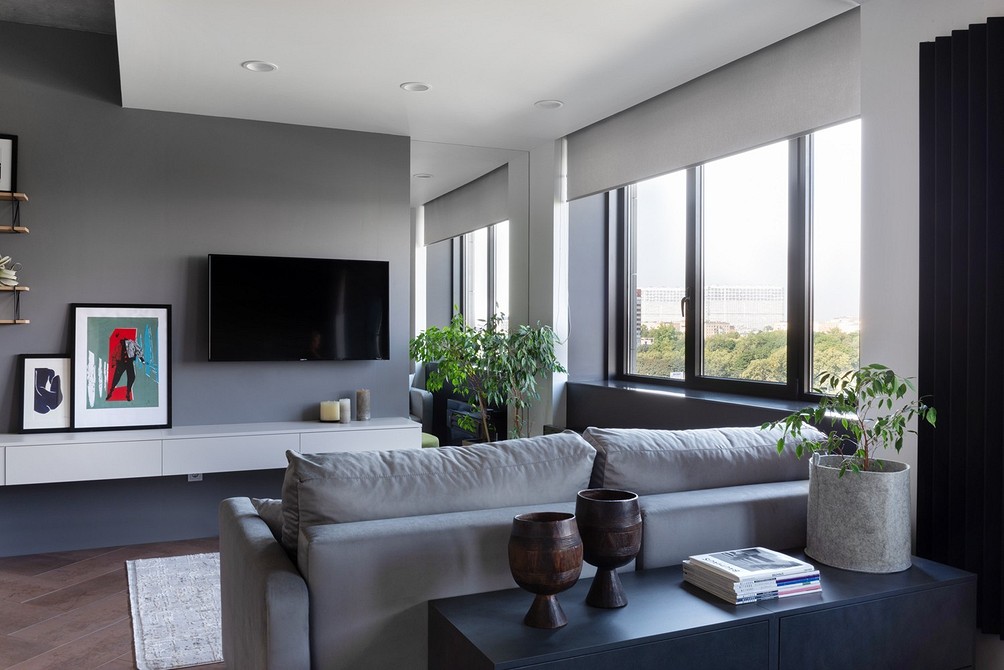 Как выглядят современные шторы в гостиную: тренды-2023, фасоны, ткани, цвета (97 фото) 