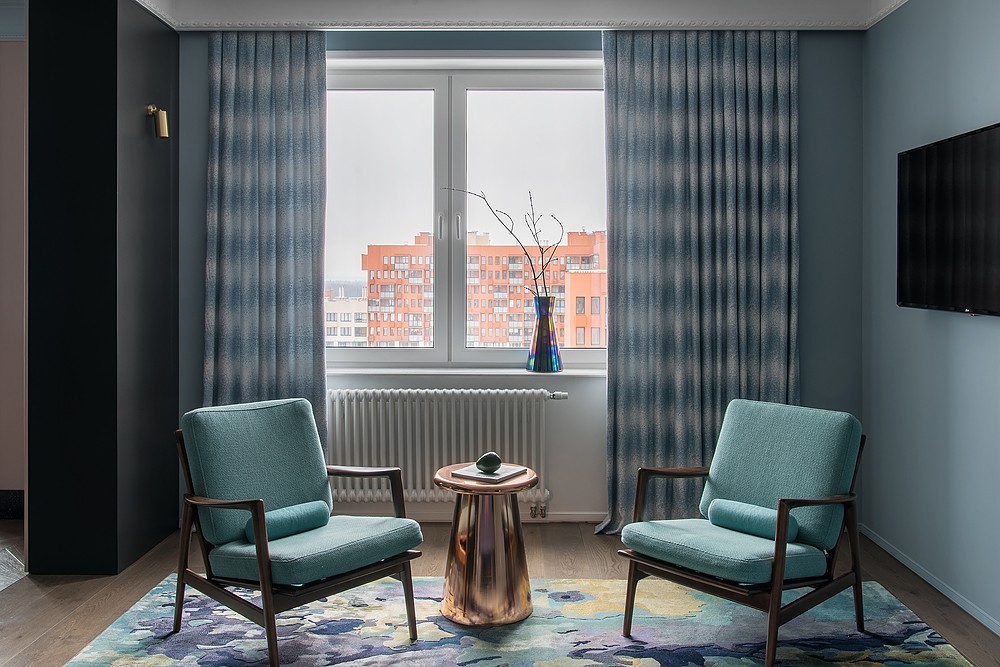Как выглядят современные шторы в гостиную: тренды-2023, фасоны, ткани, цвета (97 фото) 