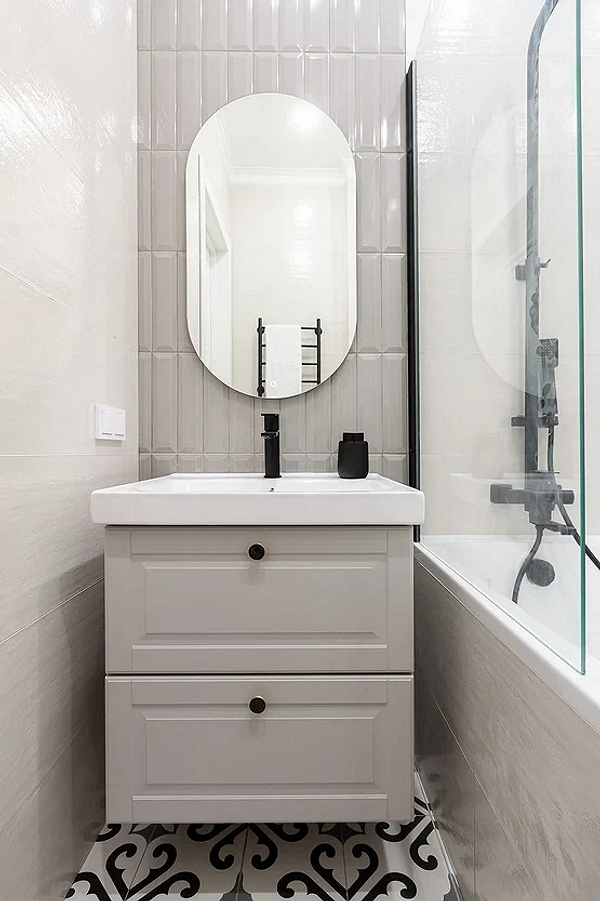 Как визуально увеличить ванную комнату без ремонта: 6 классных идей 