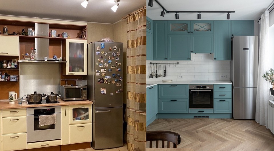 До и после: 5 кухонь, которые изменились до неузнаваемости 