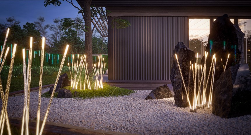 5 красивых идей для ландшафтного освещения дома и участка 