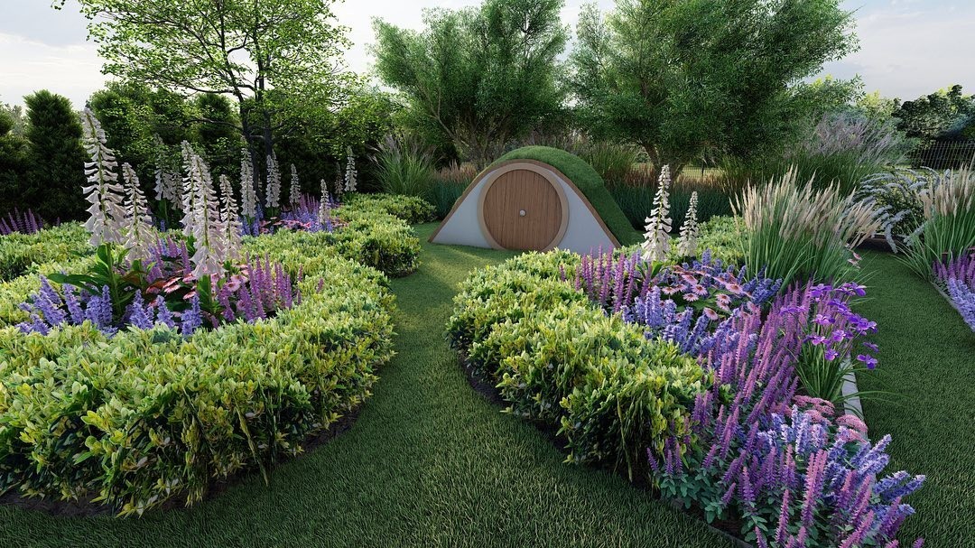 Круглая клумба в саду: советы по оформлению, идеи дизайна и готовые схемы (58 фото) 