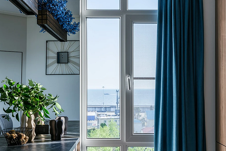 Синие шторы в интерьере: советы по выбору, варианты сочетаний и идеи дизайна (95 фото)