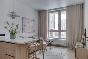 Как дизайнер оформила свою квартиру для сдачи в аренду и выжала максимум из 39 кв. м? Посмотрите!