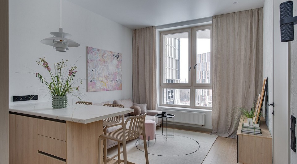 Как дизайнер оформила свою квартиру для сдачи в аренду и выжала максимум из 39 кв. м? Посмотрите! 