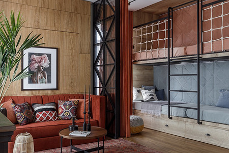 46 кв. м для семерых: потрясающая квартира в Сочи для многодетной семьи