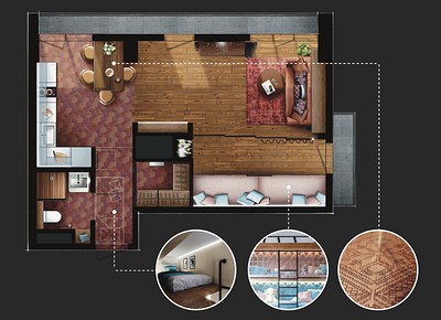 46 кв. м для семерых: потрясающая квартира в Сочи для многодетной семьи