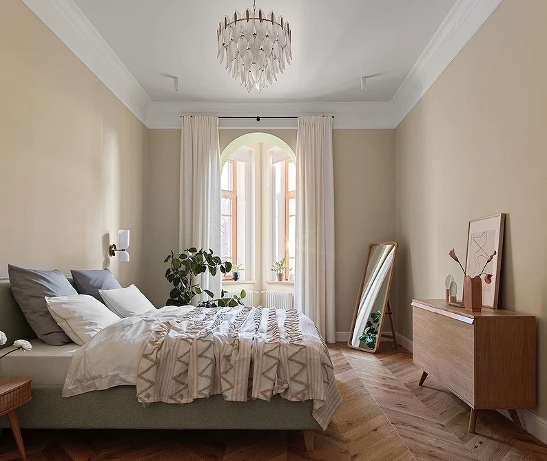 7 красивых переделок квартир в старом фонде 