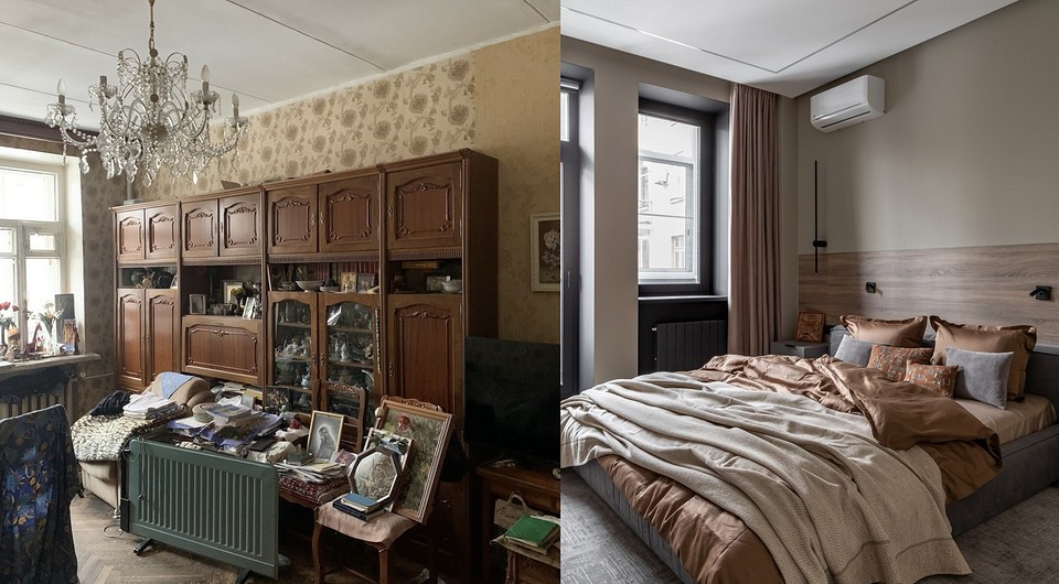 Эффектное до и после: как дизайнер преобразила старую двушку в доме 1951 года