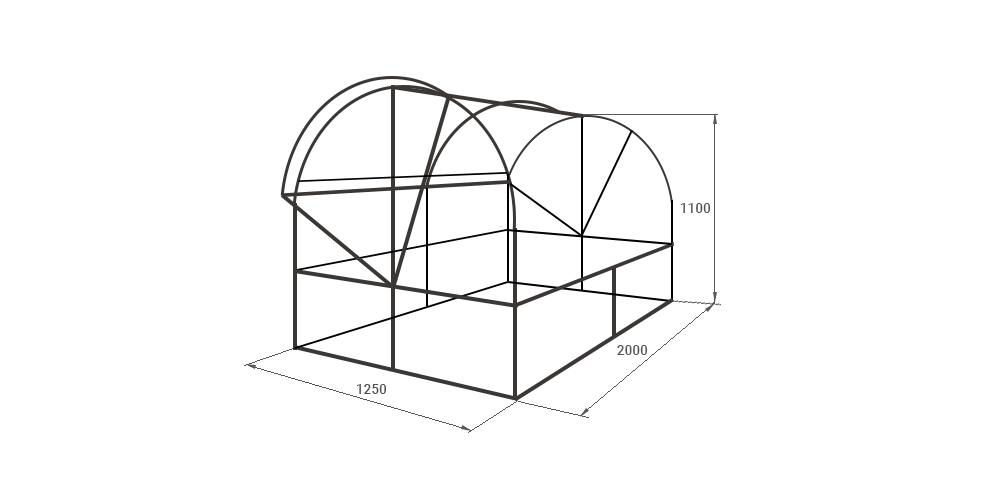Как построить простой парник из поликарбоната: инструкция, чертежи и 50 фото