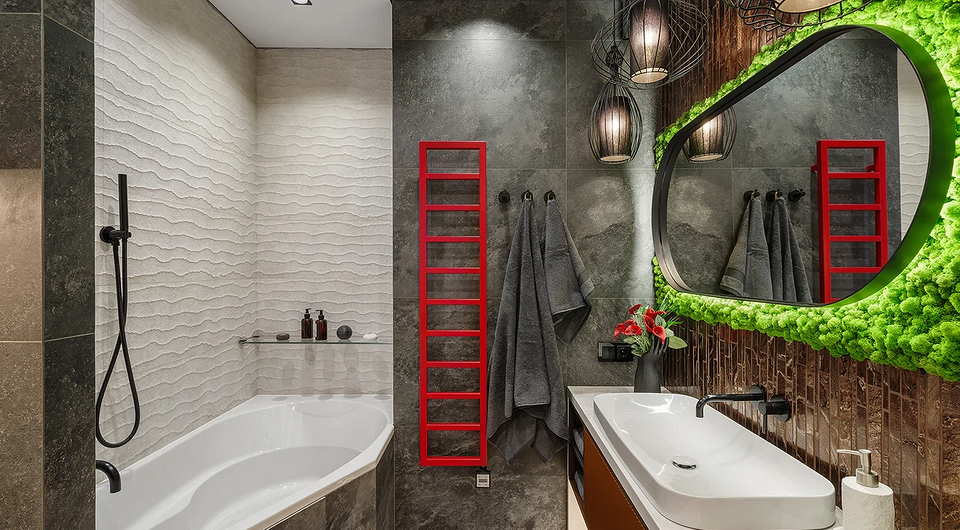 Дизайн ванной комнаты в частном доме: оформляем помещение правильно
