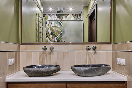 Бежевая плитка: советы по выбору, варианты сочетаний и 78 фото в интерьере разных комнат