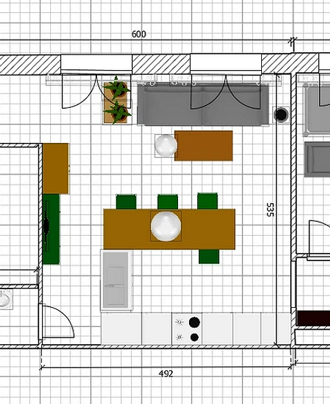 Дизайн кухни-гостиной: особенности зонирования, примеры планировок и 118 фото в разных стилях