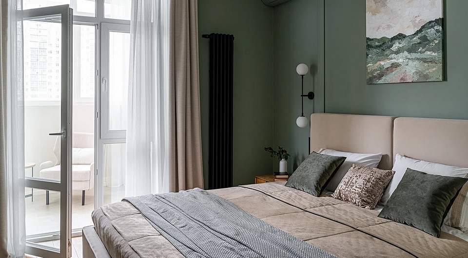 Полноценная кровать в однокомнатной квартире: как разместить, дизайн-идеи и 86 фото
