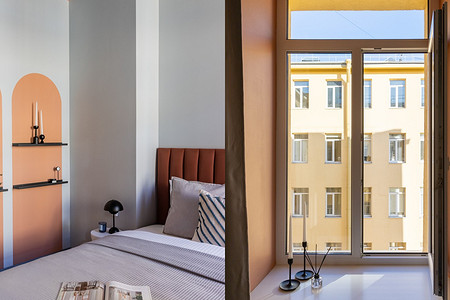 Классное до и после в доме-реновации 1912 года: как преобразилась маленькая студия 21 кв. м