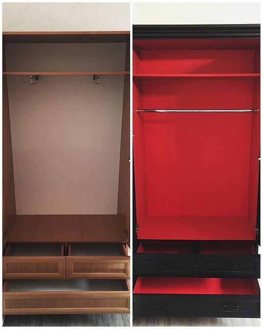 Что делать со старым шкафом? 12 впечатляющих примеров переделки (фото до и после)40