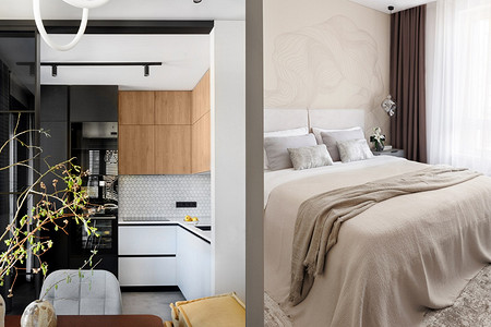 Интерьер надолго: маленькая трешка 59 кв. м для семьи с ребенком