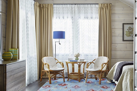 Шторы для дачи: подходящие ткани и модели, идеи для разных стилей и 70 красивых фото