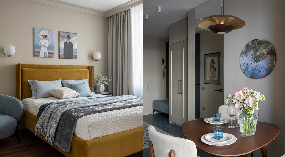 Интерьер эгоиста: квартира 37 кв. м, где хорошо одному