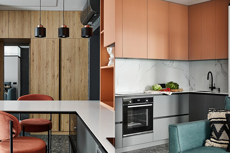 Две спальни, кухня-гостиная, постирочная и кабинет на 51 кв. м! Для мамы и сына — квартира, где есть все